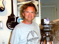 Scott Monahan about to hit the keyboard
